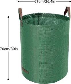 Tuin Afvalzakken - 2 Stuks - Opvouwbare Afvalzak - Tuin Afvalzak - Bladzakken - Waterstotend Tuinafvalzak - 270L 13 Tuin Afvalzakken - 2 Stuks - Opvouwbare Afvalzak - Tuin Afvalzak - Bladzakken - Waterstotend Tuinafvalzak - 270L -Tuin En Buiten 1016x1200 1