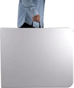 MaxxGarden Vouwtafel - Opvouwbare Kampeer Tafel - Tuin - Camping - Binnen - Weersbestendig - 180 X 74 X 74cm- Wit -Tuin En Buiten 1017x1200 3