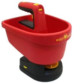 WOLF-Garten Universele Handstrooier WE-B - Strooibreedte Instelbaar 0.5 M-2.5m - Batterij Aandrijving - Inhoud 3 Liter -Tuin En Buiten 1046x1200 1