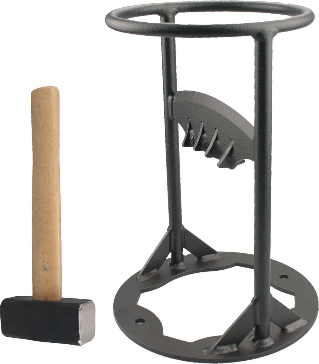 Profeco Houtklover Ø22cm - Houtkliever - Houtsplijter - Incl. Moker 1kg 1 Profeco Houtklover Ø22cm - Houtkliever - Houtsplijter - Incl. Moker 1kg