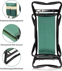 Uten - Kniebankje Tuin - Knie Steun - Tuinkruk Inklapbaar - Kniesteun Tuinieren - Kniekussen - Tot 150 Kg - Groen -Tuin En Buiten 1052x1200 1