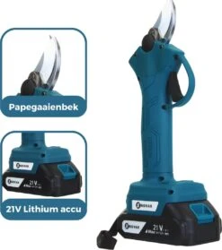 NovarGarden® Elektrische Snoeischaar NG1 - 2x Accu - Elektrisch - Takkenschaar - Op Batterij - 28mm -Tuin En Buiten 1061x1200