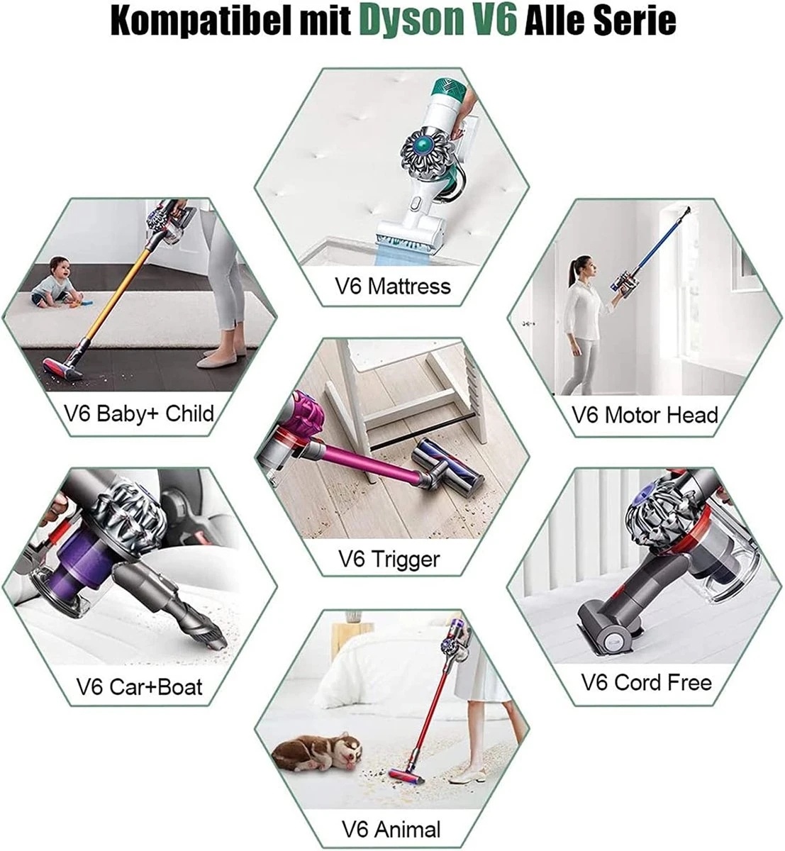 Vervangende Accu Batterij Geschikt Voor Dyson V8 Steelstofzuiger - 21.6V 6000mAh - V8 - SV10 - V8 Absolute – Fluffy – Animal – Dier – Geschikt Geschikt Voor Dyson Batterij 5 Vervangende Accu Batterij Geschikt Voor Dyson V8 Steelstofzuiger - 21.6V 6000mAh - V8 - SV10 - V8 Absolute – Fluffy – Animal – Dier – Geschikt Geschikt Voor Dyson Batterij - Afbeelding 5