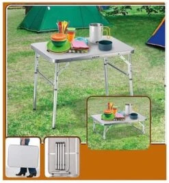 Camp Active Campingtafel - Opvouwbaar - 2 Hoogtes - 75 X 55 X 25-59 Cm 17 Camp Active Campingtafel - Opvouwbaar - 2 Hoogtes - 75 X 55 X 25-59 Cm -Tuin En Buiten 1116x1200