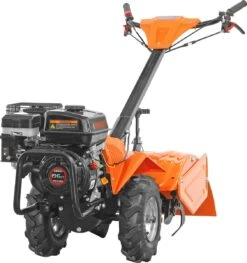Tuin En Buiten 32 Kibani Grondfrees Benzine - 196cc - 46CM Breedte - 6.5PK - Loncin Motor - Tuinfrees - Tuinfrees Benzine - Bodemfrees - Tuinploeg - Grondfreesmachine