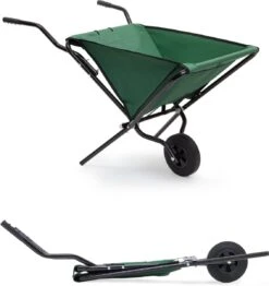 Relaxdays Kruiwagen Opvouwbaar - Inklapbare Tuinwagen - Vouwkruiwagen - Groen - 50 L 13 Relaxdays Kruiwagen Opvouwbaar - Inklapbare Tuinwagen - Vouwkruiwagen - Groen - 50 L -Tuin En Buiten 1133x1200
