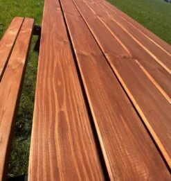 Goedkopepicknicktafels.nl | Zwart Bruine XL Picknicktafel Bruno | Tuintafel 6 Persoons | Bruin Zwart Gespoten Gedroogd Grenen Hout! -Tuin En Buiten 1136x1200 2