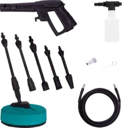 VONROC Hogedrukreiniger V14-2 - 1400W – 110 Bar – 390 L/h – Incl. 5m Slang, Reinigingsmiddelen Flesje, Terrasreiniger En Meer 14 VONROC Hogedrukreiniger V14-2 - 1400W – 110 Bar – 390 L/h – Incl. 5m Slang, Reinigingsmiddelen Flesje, Terrasreiniger En Meer -Tuin En Buiten 1142x1200 3