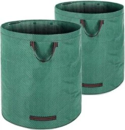 Gardebruk Tuinafvalzak - 2 Stuks 280L – 77x67cm/Opvouwbaar - Groen -Tuin En Buiten 1155x1200