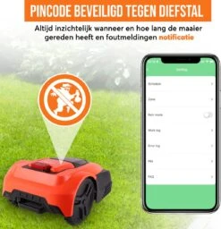 Zoef Robot Robotmaaier Dirk Met APP <600 M2 19 Zoef Robot Robotmaaier Dirk Met APP <600 M2 -Tuin En Buiten 1157x1200