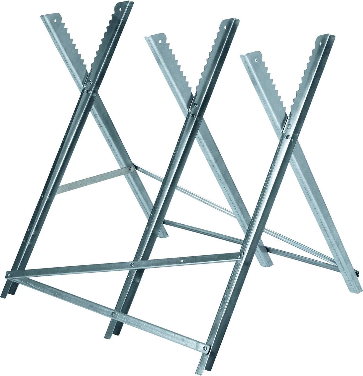 Einhell-kettingzaagstandaard (max. 150 Kg - Verzinkte Metalen Hoekprofielen - Extra Dwarsbalken - Tanden Voorkomen Verdraaiing Van Het Hout - 3 Werkhoogtes - Inklapbaar) 1 Einhell-kettingzaagstandaard (max. 150 Kg - Verzinkte Metalen Hoekprofielen - Extra Dwarsbalken - Tanden Voorkomen Verdraaiing Van Het Hout - 3 Werkhoogtes - Inklapbaar)