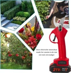 Elektrische Snoeischaar - Accu Snoeischaar - 2 Accu's - Professioneel - Tuinschaar 17 Elektrische Snoeischaar - Accu Snoeischaar - 2 Accu's - Professioneel - Tuinschaar -Tuin En Buiten 1165x1200 1