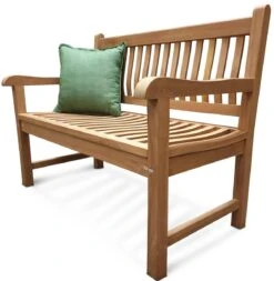 Merkloos TIERRA | Tuinbank Van Teak Comfort Plus + | 150 Cm - 3-Persoons / 3-Zits | Naturel / Original | BONANY Luxe | Geschuurd & Olie Op Waterbasis | Klassiek & Traditioneel | Stevig | Tuinzetel | Bank Voor Tuin -Tuin En Buiten 1171x1200 1