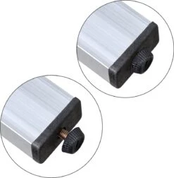 Casaria Polyrattan Tuinbank – 2 Zits UV-bestendig - Zwart -Tuin En Buiten 1175x1200 3