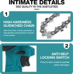 Merkloos Mini Accu Kettingzaag - 4 Inch Elektrische Boomzaag - Handkettingzaag - Met 2 Accu En 1 Oplader - Voor Tuinboom Ranch Bomen Snijden Hout- Blauw 30 Merkloos Mini Accu Kettingzaag - 4 Inch Elektrische Boomzaag - Handkettingzaag - Met 2 Accu En 1 Oplader - Voor Tuinboom Ranch Bomen Snijden Hout- Blauw -Tuin En Buiten 1179x1200 1