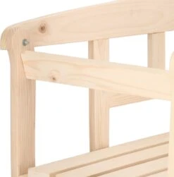 Merkloos Springos Tuinbank | Tuinbankje | Zitbank Buiten | Naaldhout | 119 X 78 X 45 Cm | Licht -Tuin En Buiten 1183x1200 2