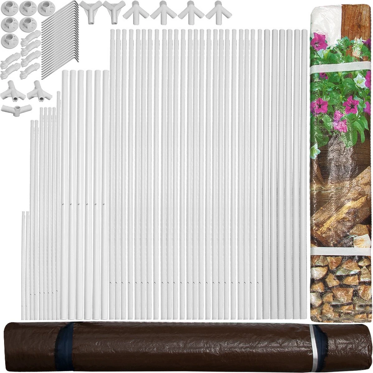 Casaria Apres-Ski Hut Party Tent - 18m² - 3x6m Met 6 Zijpanelen 6 Casaria Apres-Ski Hut Party Tent - 18m² - 3x6m Met 6 Zijpanelen - Afbeelding 6