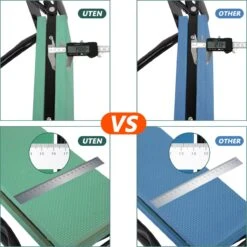 Uten - Kniebankje Tuin - Knie Steun - Tuinkruk Inklapbaar - Kniesteun Tuinieren - Kniekussen - Tot 150 Kg - Groen -Tuin En Buiten 1198x1200 1