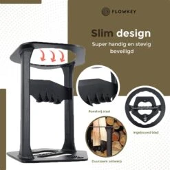 Flowkey® Houtklover XL - Houtsplijter Bijl - Houtkliever Kloofwig Gietijzer - Voor Hout & Aanmaakhout - Inclusief Gratis Hamer -Tuin En Buiten 1199x1200 10