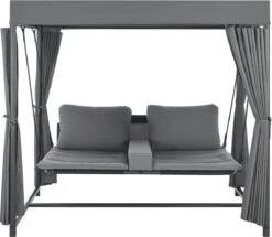 Schommelbank / Ligbank Kassandra - Donkergrijs 32 Schommelbank / Ligbank Kassandra - Donkergrijs -Tuin En Buiten 1200x1046 1