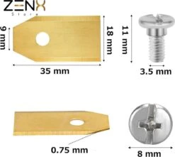 Titanium Robot Grasmaaier Mesjes Voor Husqvarna Automower, Gardena Robotmaaiers -Tuin En Buiten 1200x1076 1