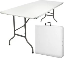 MaxxGarden Klaptafel - Inklapbare Tafel - Opvouwbare Tuintafel - Weerbestendig - Inclusief Handvat - 180x70x74 -Tuin En Buiten 1200x1085 3
