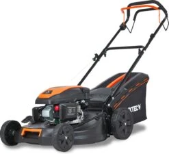 FUXTEC Grasmaaier Benzine - 51cm - 4-takt - 170cc - Zelfrijdend / Zelftrekkend /achterwielaandrijving - Mulchfunctie - Opvangbak 60L - FX-RM5170 -Tuin En Buiten 1200x1093