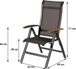 Hartman Alice Verstelbare Tuinstoel - Grijs 14 Hartman Alice Verstelbare Tuinstoel - Grijs -Tuin En Buiten 1200x1100