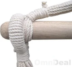 XXL 2 Persoons Hangstoel 185x130 - Zit Hangmat Met Spreidstok Tot 150 Kg - Binnen En Buiten -Tuin En Buiten 1200x1123 5