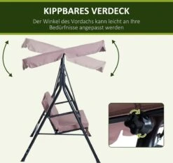 Outsunny Hollywoodschommel 3-zits Tuinschommel Schommelbank Met Dak 3 Kleuren 84A-054 12 Outsunny Hollywoodschommel 3-zits Tuinschommel Schommelbank Met Dak 3 Kleuren 84A-054 -Tuin En Buiten 1200x1131 6
