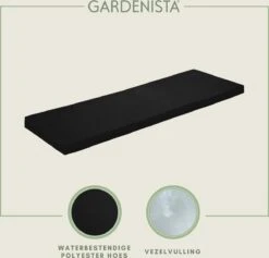Gardenista Tuinbank Kussen - Bank Meubilair Buiten 2-zitter ZitKussen - Bankkussen Voor Tuin - Zitkussen Voor Tuinbank - Zachte En Lichtgewicht Waterbestendig Materiaal -Tuin En Buiten 1200x1149