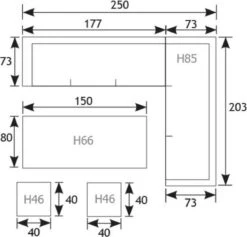 Garden Impressions Blue Bird Dining Loungeset 5-delig - Rechts - Bruin/antraciet -Tuin En Buiten 1200x1151