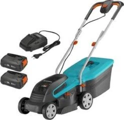 GARDENA - PowerMax 32/36V P4A Ready To Use Set - Grasmaaier (gemotoriseerd) - Maaihoogte 60mm - Snijbreedte 32 Cm -Tuin En Buiten 1200x1165 3