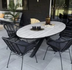 Ovale Tuintafel Cyprus 180cm | Wood | Polywood & Aluminium -Tuin En Buiten 1200x1175 6