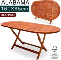 Merkloos Tuintafel Acaciahout - 160x85x75cm - FSC-gecertificeerd 13 Merkloos Tuintafel Acaciahout - 160x85x75cm - FSC-gecertificeerd -Tuin En Buiten 1200x1180 5