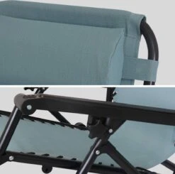 Alice's Garden Campingstoel PATRICK - Set Van 2 - Opvouwbaar - Verstelbaar - Smaragdgroen -Tuin En Buiten 1200x1189 6