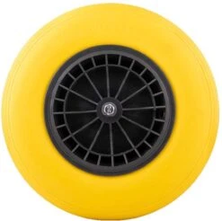 Merkloos Kruiwagenwiel Anti Lek - 4.80/4.00-8 - Massief PU Band - Lekvrij Wiel Met 130mm As - Kruiwagenband 4.80/400 Voor Kruiwagen -Tuin En Buiten 1200x1196 3