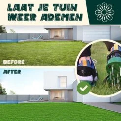 Merkloos Gazonbeluchtingssandalen Premium - Gazonbeluchter - Beluchter - Gazonverluchter - Gazonpriksandalen - Verticuteerroller - Graszaad - Gazonmest - Kerstcadeau - Voor Mannen - Voor Vrouwen - Cadeautjes- Vaderdag Cadeau- Geschenk- Cadeautjes -Tuin En Buiten 1200x1197 11