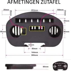 Brulo - Ligstoel Tuin - Ligstoelen - Strandstoel Opvouwbaar - Tuinstoel - Incl Tafel En Hoofdkussen -Tuin En Buiten 1200x1197 17