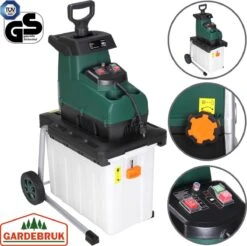 Gardebruk Hakselaar Elektrisch 2800W - 45mm Takdikte - Opvangbak 60 L -Tuin En Buiten 1200x1197 6