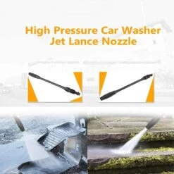 Merkloos 140 Bar Hogedrukspuitlans - Hogedrukreiniger Kärcher-opzetstuk - Verstelbare Sproeikop Voor Karcher Hogedrukreiniger - Accessoire Voor Karcher K1 K2 K3 K4 K5 K6 K7 -Tuin En Buiten 1200x1198 21