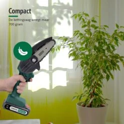 Mardin Mini Kettingzaag - Snoeizaag - Kettingzaag - Kettingzaag Electrisch Met 2 Accu - Inclusief Koffer - 1 Extra Accu - Groen -Tuin En Buiten 1200x1199 9