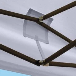 LifeGoods Partytent - 3x3 M - Easy Up - Opvouwbaar - Waterdicht - Draagtas Met Wieltjes - Donkergrijs -Tuin En Buiten 1200x1200 103