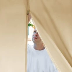 Tuinpaviljoen 3x3 M Waterdicht Paviljoen Met 4 Zijwanden Tuintent Ca. 180 G/m² Dakzeil In Crème Partytent -Tuin En Buiten 1200x1200 117