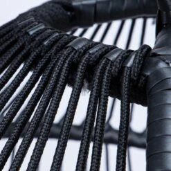 Merkloos Hangstoel Norway - Zwart Wicker & Touw Luxe Egg Hangstoel Met Dikke Antraciete Kussens Met Frame - Inklapbare Basket 10 Merkloos Hangstoel Norway - Zwart Wicker & Touw Luxe Egg Hangstoel Met Dikke Antraciete Kussens Met Frame - Inklapbare Basket -Tuin En Buiten 1200x1200 1175