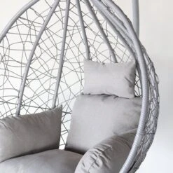 Egg Hangstoel Roundabout Grijs -Tuin En Buiten 1200x1200 1225