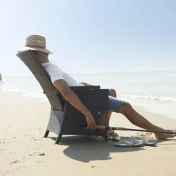 Allibert Vermont Verstelbare Tuinstoel - 64x68x107cm - Grafiet -Tuin En Buiten 1200x1200 1242