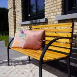 Dutcc 41142 - Tuinbank - Woodstock - 120 Cm – Zwart -Tuin En Buiten 1200x1200 1322
