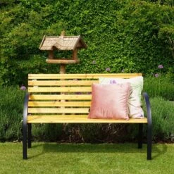 Dutcc 41142 - Tuinbank - Woodstock - 120 Cm – Zwart -Tuin En Buiten 1200x1200 1323