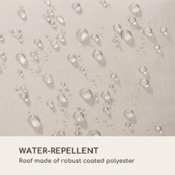 Blumfeldt Palermo Schommelbank - Hollywoodschommel 130 X 207 Cm - Ligbed Met Dak - Schommelstoel Voor 2 Personen - Tuinbank Inclusief Nekkussens - Stalen Frame En Polyester Dak - Grijs -Tuin En Buiten 1200x1200 1344